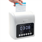 PIN Version Auto-Aligned Small Business Employee Time Clock - Ciao Stilista #