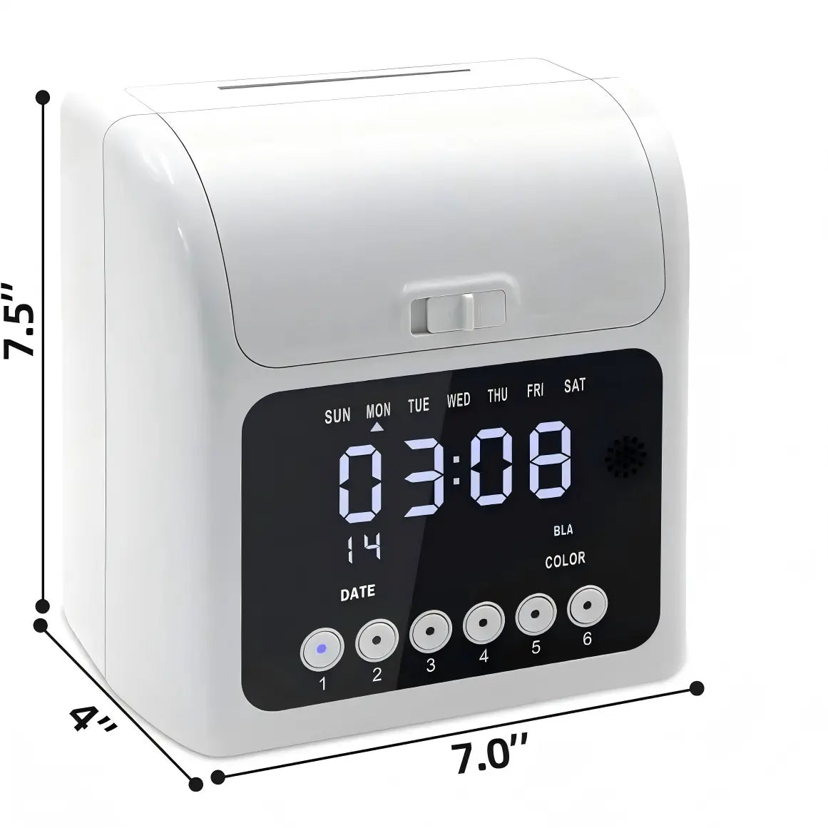 PIN Version Auto-Aligned Small Business Employee Time Clock