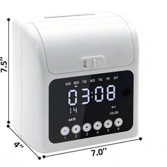 PIN Version Auto-Aligned Small Business Employee Time Clock